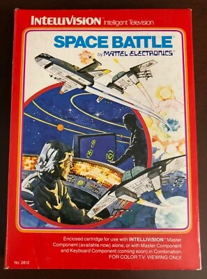 Space Battle (Red) from Mattel Electronics for Intellivision Empty Box - Image 1 of 3