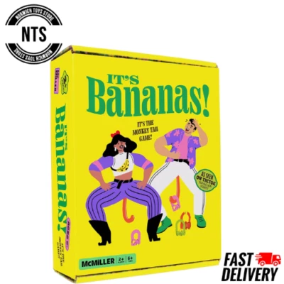 It's Bananas! Monkey Tail Party Game for Kids & Adults, Fun Family Game, Gift - Image 1 of 4