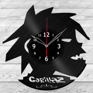 Vinyl Uhr Gorillaz Vinyl Schallplatte Wanduhr Heimkunst Dekor Handarbeit 158 - Bild 1 von 12