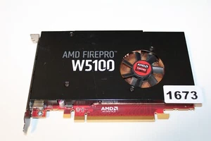 AMD FirePro W5100 4GB GDDR5 Quad DisplayPort PCIe x16 Graphics Card - Picture 1 of 2