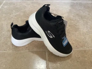 ZAPATILLAS PARA NIÑOS SKECHERS DYNAMIGHT ULTRA TORQUE TALLA C12UK 30EU NUEVAS CON ETIQUETAS NEGRAS TU2 - Imagen 1 de 5