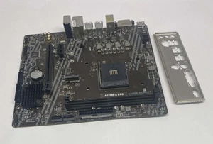 MSI A520M-A PRO Socket AM4 AMD Motherboard complete with BackPlate - Picture 1 of 4