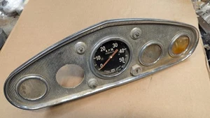 Vintage Old Boat Stewart-Warner Ensign 5 Dash Gauge Panel w/Tach & Gauges 50's - Picture 1 of 19