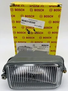 New In Box PORSCHE 911 964 Carrera Targa Left Foglamp Light BOSCH 96463120300 - Foto 1 di 14