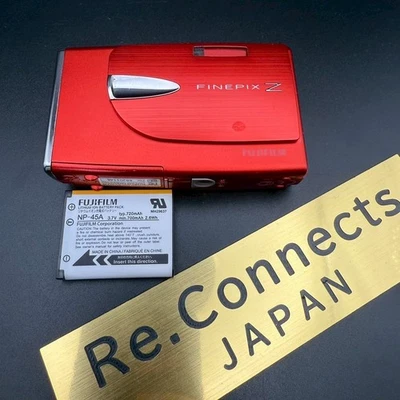 FUJIFILM FINEPIX Z20FD RED 3x 10MP Digital Camera FROM JAPAN 【Near MINT - 】 - Image 1 of 4