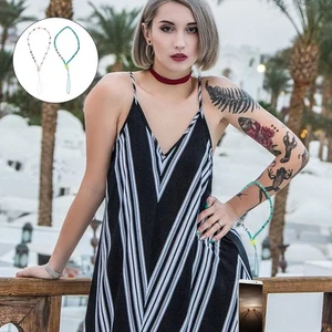  2 PCS Handy Rutschfestes Armband Fräulein Handy-Lanyard Mobiles Schlüsselband - Afbeelding 1 van 12