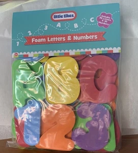 Little Tikes Schaumstoff Buchstaben und ZahlenBadezeit enthält 26 Buchstaben und 10 Zahlen - Bild 1 von 2