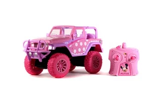 Disney Minnie Mouse Pink RC Jeep Remote Control Vehicle for Kids Ages 6+ - Picture 1 of 8