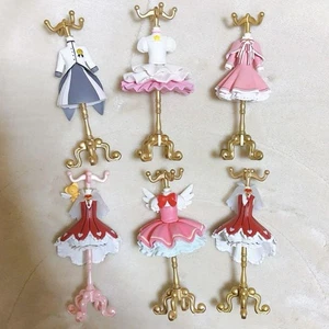 Cardcaptor Sakura Torso Gachapon 6-Piece Set Capsule Toy Excellent from Japan - Picture 1 of 24