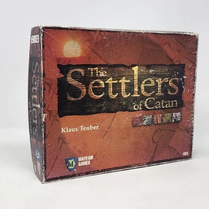 Settlers of Catan Board Game 1996 Mayfair 2nd Edition English Complete - Picture 1 of 24