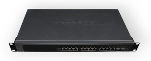 Commutateur Netgear XS712T ProSAFE 12 ports 10GbE 10GBase-T RJ-45 / 2 ports SFP+ avec oreilles - Photo 1/1