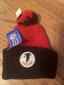 Atlanta Falcons Beanie Rodel NFL Football 1980er Vintage Sport Ski Mütze Neu mit Etikett - Bild 1 von 5