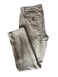 Girls American Eagle Khaki Tan Uniform Pants Stretch Size 6 Regular - Picture 1 of 2