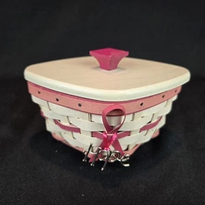 Longaberger Basket American Cancer Diamond 2012 Horizon Hope Lid Liner Protector - Picture 1 of 17