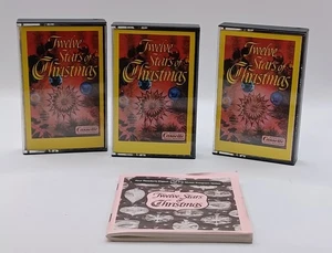 Readers Digest Twelve Stars Of Christmas Cassettes With Holder, Program. D2175 - Picture 1 of 10