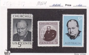 Churchill, Sir Winston - USA Canada Australia Portraits - MNH - Bild 1 von 1