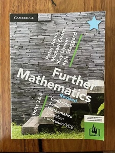 Further Mathematics VCE Units 3 & 4 Cambridge Australian Curriculum VCE - Picture 1 of 5