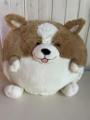 2014 Squishable Corgi Plush Large 15" Beige White Stuffed Animal - Image 1 of 4