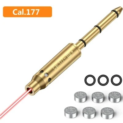 INTHETARGET Laser de réglage pour carabine à plomb 4.5 mm