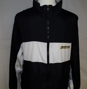CHAQUETA CORTAVIENTOS TOMMY HILFIGER PARA HOMBRE NEGRA BLANCA TALLA XL DELETREADA - Imagen 1 de 7
