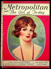 Frederick Duncan COVER ONLY Metropolitan Girl Of Today January 1923 Sexy Lady