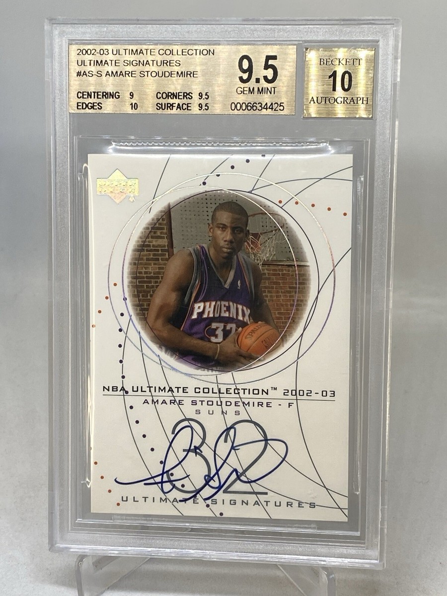 NBA Amare Stoudemire Exquisite Auto あく
