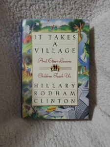 Hillary Rodham Clinton SIGNED Book It Takes a Village - Picture 1 of 4