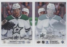 2018-19 Upper Deck Clear Cut Radek Faksa #61