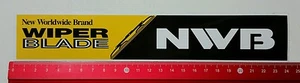 Decal/Decal A4: New Worldwide Brand Wiper Blade (020316119) - Picture 1 of 1