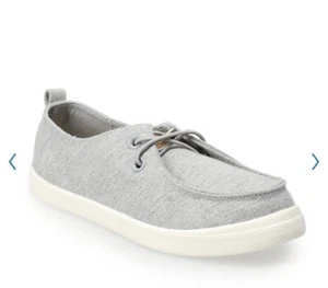 SO Edenn Women's Moc Toe Slip-On Sneakers Gray SZ 6.5 - Picture 1 of 3