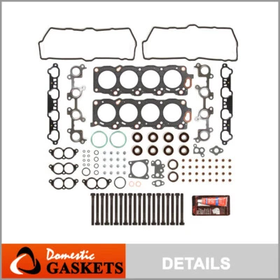 适用于 90-97 雷克萨斯 LS400 SC400 4.0L DOHC 头垫圈套装螺栓套装 1UZFE — 第 1/4 张图片