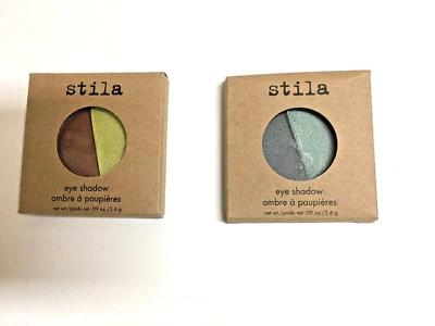 2 pk Stila Eye Shadow Duo FANDANGO Kajiki EyeShadow Refill  - Image 1 of 3