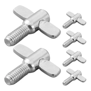 6 Piezas Accesorios de Tambor Tornillos Tuerca de Liberación Rápida Platillo Repuesto - Imagen 1 de 12