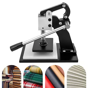 Manual Leather Cutting Machine Die Cutter PVC Hand Press DIY Hand Tool - Picture 1 of 13
