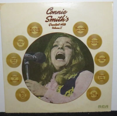CONNIE SMITH GREATEST HITS VOLUME 1 (VG+) APL1-0275 LP VINYL RECORD - Image 1 of 4