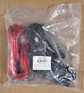 SoundBox angeschlossen 8 Stärke Amp Kit Verstärker Installation Verkabelung komplett 8 GA Kabel - Bild 1 von 1