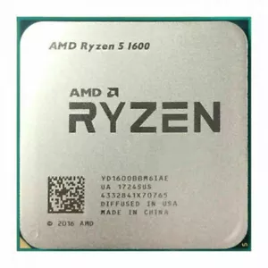 AMD RYZEN 5 1600 6-Core 3.2 GHz ocket AM4 CPU Processors - Picture 1 of 2