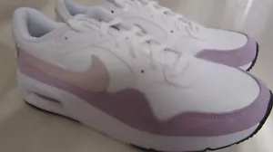 SNEAKERS DONNA NIKE W NIKE AIR MAX SC TAGLIA 10 M NUOVE BIANCO/VIOLA - Foto 1 di 12