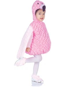Belly Babies Plush Pink Flamingo Costume Toddler 18-24 Months - Picture 1 of 1