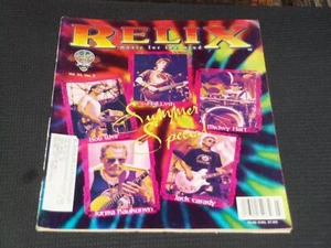 1998 JUNE RELIX MAGAZINE - SUMMER SPECIAL GREATFUL DEAD MUSIC ISSUE - L 20395 - Picture 1 of 2