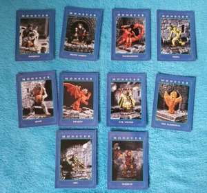 Vintage DRAGON STRIKE 1993 TSR Board Game Replacement Part Playing Cards Monster - Picture 1 of 2