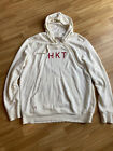 Hackett London Hoodie HKT weiß Spell Out-Size XL-Pit To Pit 25"" Qualität Hoodie