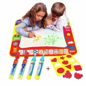 Kids Toy Aqua Water Doodle Drawing Children Educational Writing Painting Board - Picture 1 of 4