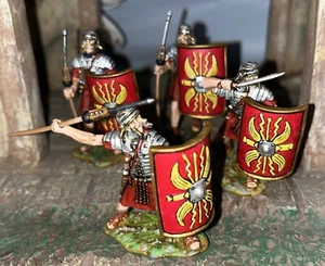 (4) TSSD PRO PAINTED ROMANS 60mm LOOK AT THE DETAIL!!!!!!! - Picture 1 of 14