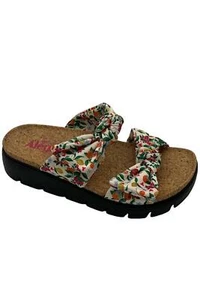 Alegria Dream Fit Slide Sandals Sage Orchard - Picture 1 of 3