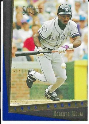 1993 Select Rookie/Traded Baseball #87T Roberto Mejia RC - Image 1 of 2