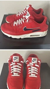 Size 13 - Nike Air Max 90 Essential University Red - Picture 1 of 11