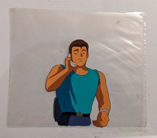 Bubblegum Crash Crisis Anime Cel With Sketch Animation Art Leon Kenichi Sonoda