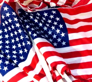 18 USA Flags American Window Car Flags Please Read!! - Picture 1 of 4