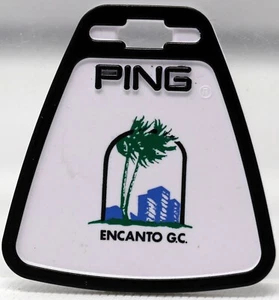 Ping Head Cover Tag with Encanto Golf Club, Salesman's Sample - Picture 1 of 3